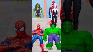 Kiss Run Spiderman vs Hulk In Barry Prison gta spiderman [upl. by Eiramanna734]