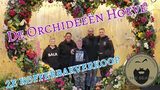 VLOG 31 op avontuur in de Orchideeën hoeve  2e kofferbakverkoop [upl. by Bannerman40]