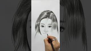 Capturing Beauty drawingpencil charcoaldrawing art realisticportrait [upl. by Higgs]