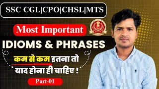 IDIOMS AND PHRASES  BLACKBOOK VOCABULARY  KIRAN ENGLISH  PART  01 [upl. by Donelu602]