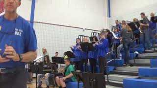 BBE High School Pep Band performing prior to the 36th annual Homecoming Pep Fest 09272024 [upl. by Irakab]