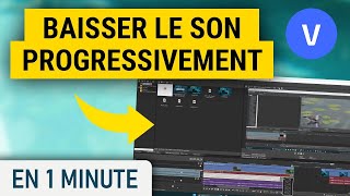 Baisser le son progressivement sur Vegas Pro [upl. by Rolyab]