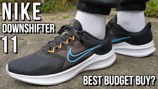 NIKE DOWNSHIFTER 11 REVIEW  On feet comfort weight breathability and price review [upl. by Marvella]