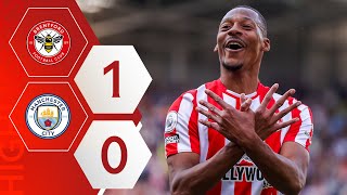 DOUBLE over the Champions 🤩 Brentford 1 Manchester City 0  Premier League highlights [upl. by Lois795]