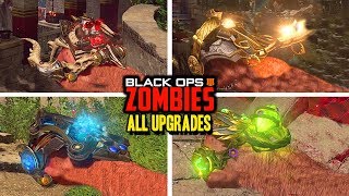 How To BuildUpgrade All 4 Gauntlets quotAncient Evilquot  Black Ops 4 Zombies Easter Egg Tutorial [upl. by Martell]