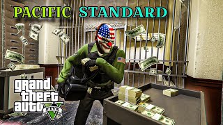 The Pacific Standard Bank Heist in GTA 5  GTA 5 PC Mods [upl. by Aremihc43]