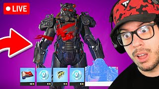 Unlocking BLACK KNIGHT T60 POWER ARMOR in Fortnite Season 3 [upl. by Amby]