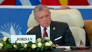 Jordan King warns international message to Arab world is very dangerous  AFP [upl. by Notled]