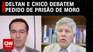 Painel CNN Deltan Dallagnol e Chico Alencar debatem pedido de prisão de Sergio Moro  CNN 360º [upl. by Denise147]