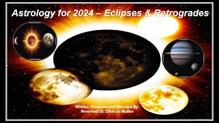 Astrology 2024  Eclipses amp Retrogrades [upl. by Bora]