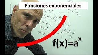 FUNCIÓN EXPONENCIAL Definición Gráficos [upl. by O'Meara]