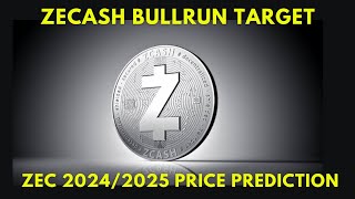 ZCASH ZEC Price Prediction for the Bull Market in 20242025 [upl. by Aerdna]