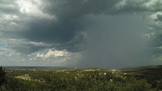 MicroburstIsolated Storms July 30 2017 [upl. by Artemisa]