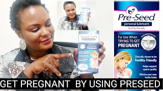 HOW TO GET PREGNANT USING PRESEED LUBRICANT PRESEED TUTORIAL FOR TTC AND TIPS [upl. by Anuat40]