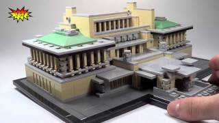 LEGO Imperial Hotel 21017 Review  Architecture 2013  Frank Lloyd Wright [upl. by Otrebmuh968]