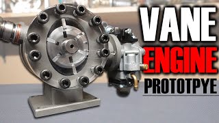 I Made A Rotary Vane Engine Prototype [upl. by Marion]