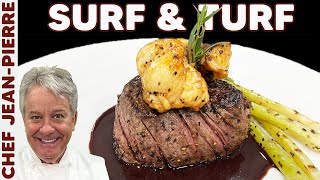 The Perfect Surf and Turf Dinner  Chef JeanPierre [upl. by Arnulfo]