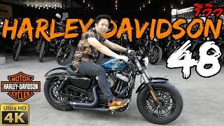 รีวิว Harley Davidson 48 Sportster1200 หล่อจับใจ ร้องดับไม่ดับดับไม่ดับ  4K HD [upl. by Anivahs]