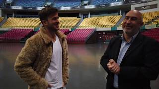 Entrevista a David Carreira na Altice Arena  By Blueticketpt [upl. by Oniliuqnart]