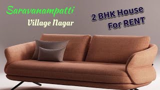 2 BHK House For RENT Saravanampatti Village Nagar [upl. by Neitsirk529]