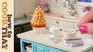 Teeny Weeny Challenge 2 Miniature Croquembouche  How To Cook That Ann Reardon [upl. by Trebron911]