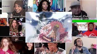 Aokiji saves Smoker Reaction Mashup  Aokiji amp Smoker vs Doflamingo One Piece [upl. by Bili]