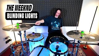 The Weeknd  Blinding Lights DRUM COVER  Daniel Baiolla [upl. by Grosvenor638]