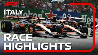 Race Highlights  2024 Italian Grand Prix [upl. by Gaskin]