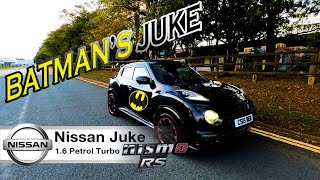 The Nissan Juke RS Nismo Fun experience with Batmans JUKE [upl. by Zednanref]