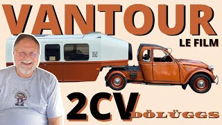 Citroën 2CV Semiremorque 🚘 VANTOUR dun véhicule surmesure [upl. by Oliana427]