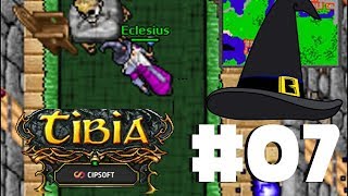 Tibia 7  The Scatterbrained Sorcerer Quest  Missões 1 e 2 [upl. by Godric]