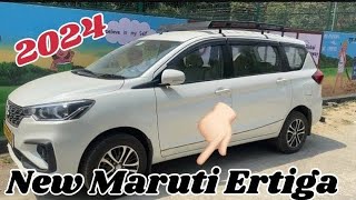 New Maruti ertiga 2024 model on road price down payment monthly EMI finance detail maruti ertiga [upl. by Frannie]