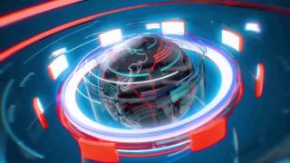 3D Broadcast Globe [upl. by Damas]