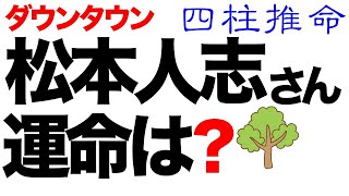 松本人志の運命を占う！性加害報道の今後に迫る！【四柱推命】 [upl. by Llertram]