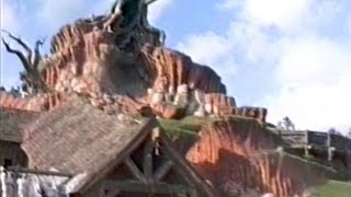 Disneyland Splash Mountain Testing 1988 Under Construction Retro [upl. by Carrick]