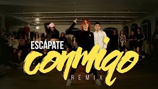 Escápate Conmigo Remix  Wisin ft Bad Bunny  Coreografía Conny Azúa [upl. by Tarkany]