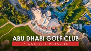 Abu Dhabi Golf Club  2023 [upl. by Anayit]