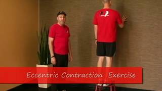 Eccentric Contraction Exercise  Calf Muscle Exercise  Dr Steven Smith [upl. by Ora927]