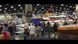 2016 Progressive Los Angeles Boat Show Caliber 1 Custom Boats [upl. by Eirual]