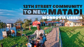 Monrovia Liberia 2022  Sinkor 12th Street Community To New Matadi  Liberia Walking Tour Vlog [upl. by Asenej568]