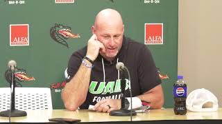 11423  UAB Football PostGame Press Conference [upl. by Reinertson754]