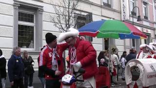 Rosenmontagszug Eschweiler 2010  Rosenmontag Dürener Straße Ecke Kochsgasse [upl. by Lissie]