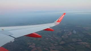 EasyJet A320251N GUZLR takeoff Manchester Airport [upl. by Funch869]