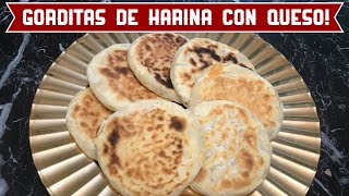 🇲🇽GORDITAS DE HARINA RELLENAS DE QUESO [upl. by Greeley10]