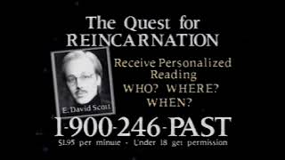 The Quest for Reincarnation 900 number  commercial ad 10261991 [upl. by Bernice423]