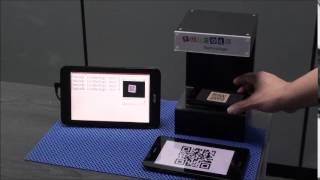 HighSpeed QR Code Scanning Box  Fun2D CBox QRCode Reader tested with Pad [upl. by Ellehcam17]