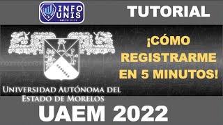 Registro UAEM 2022 [upl. by Lertnahs]