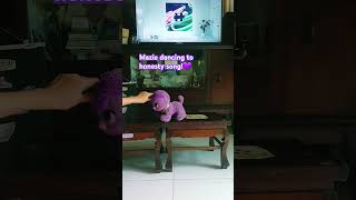 my younger sis Kaly127 keep pausing and pausing this video😭 mazie dancing to hallmanhonesty💜🐾 [upl. by Spiegel]