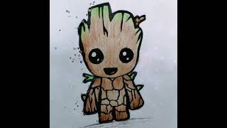 Vin Diesel playing I am Groot  Bradley Cooper playing Rocket  iamgroot Groot [upl. by Kumagai]