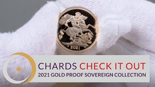 2021 Gold Proof Sovereign Collection by The Royal Mint [upl. by Rihsab]